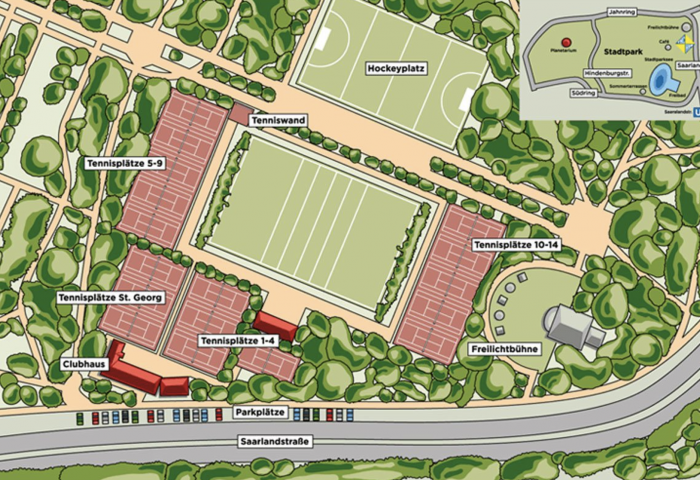 THC Horn Hamm e.V. - Gelände